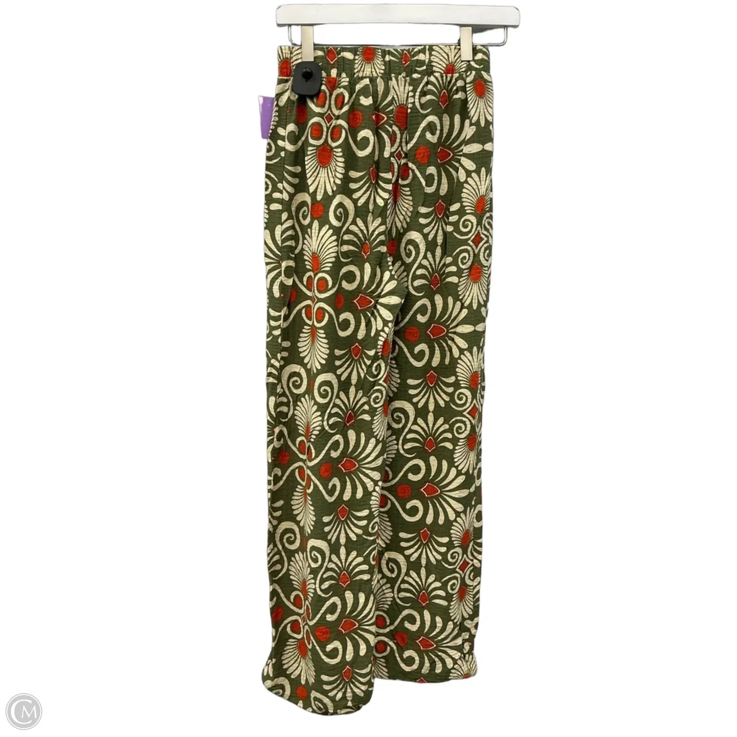 Pants Linen By Primark In Green, Size: Xs