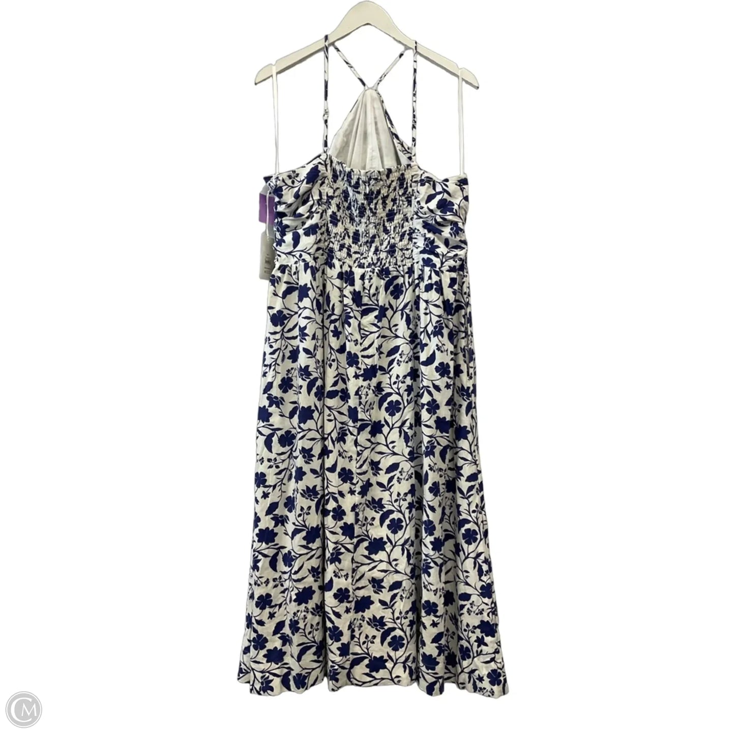 Dress Casual Midi By Free Assembly In Blue, Size: Xxl