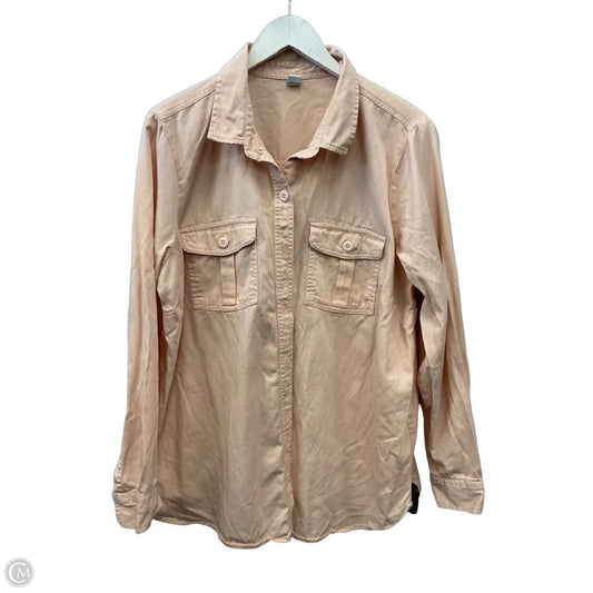Top Long Sleeve By Old Navy In Pink, Size: Xl