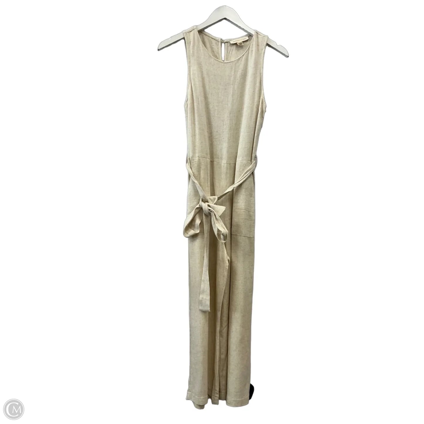 Jumpsuit By Clothes Mentor In Beige, Size: Xs