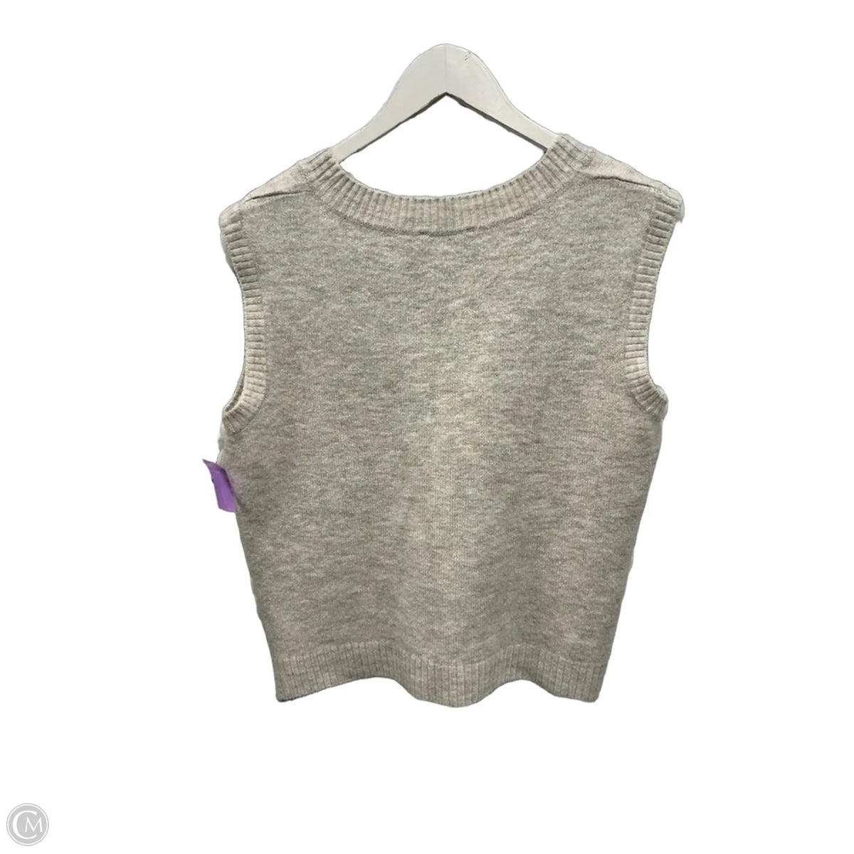 Vest Sweater By Primark In Beige, Size: S
