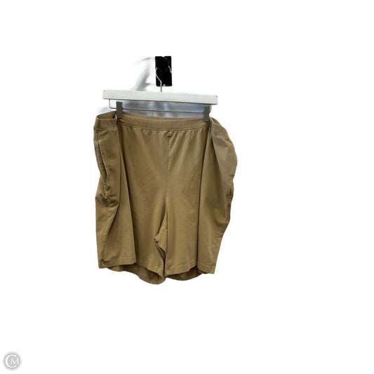 Shorts By Catherines In Tan, Size: 22