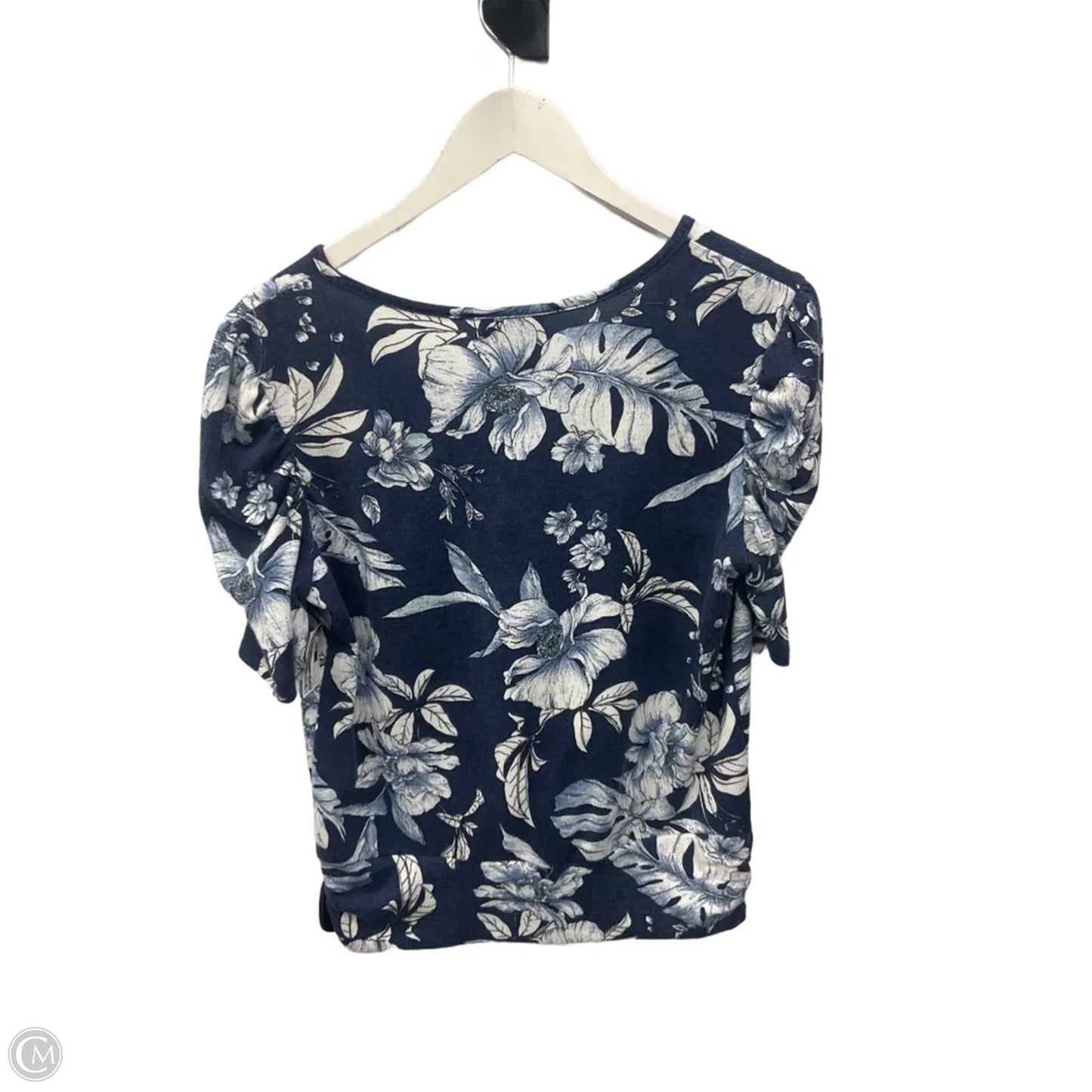 Top Short Sleeve By By & By In Blue, Size: L