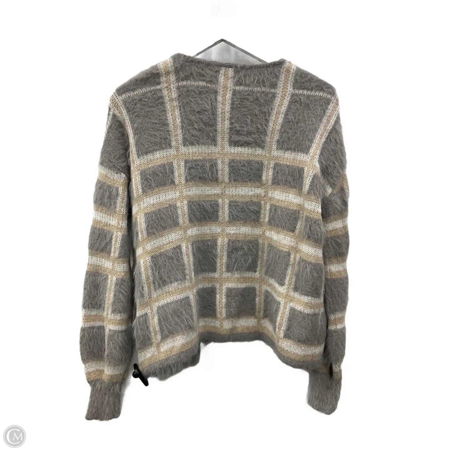 Sweater Cardigan By Maurices In Grey, Size: M