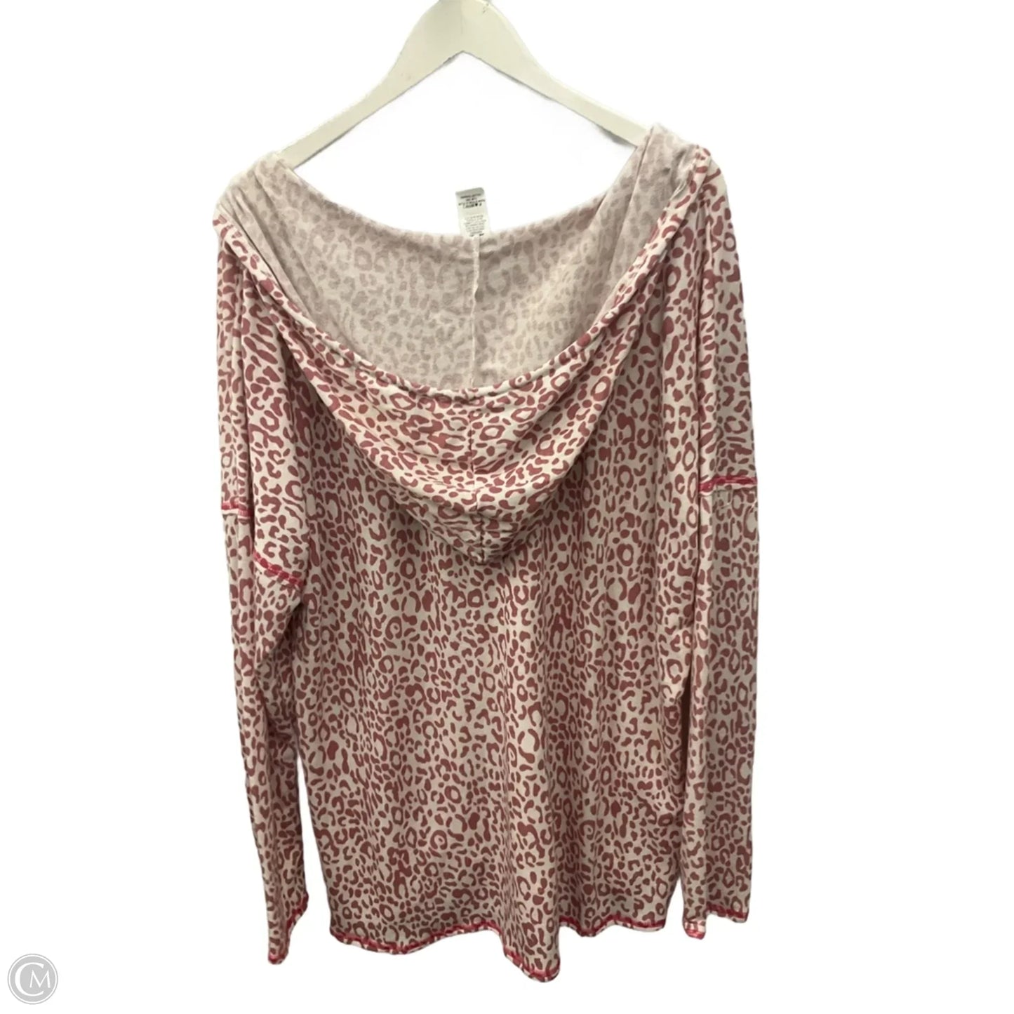 Top Long Sleeve Basic By Heimish Usa In Pink, Size: 3x