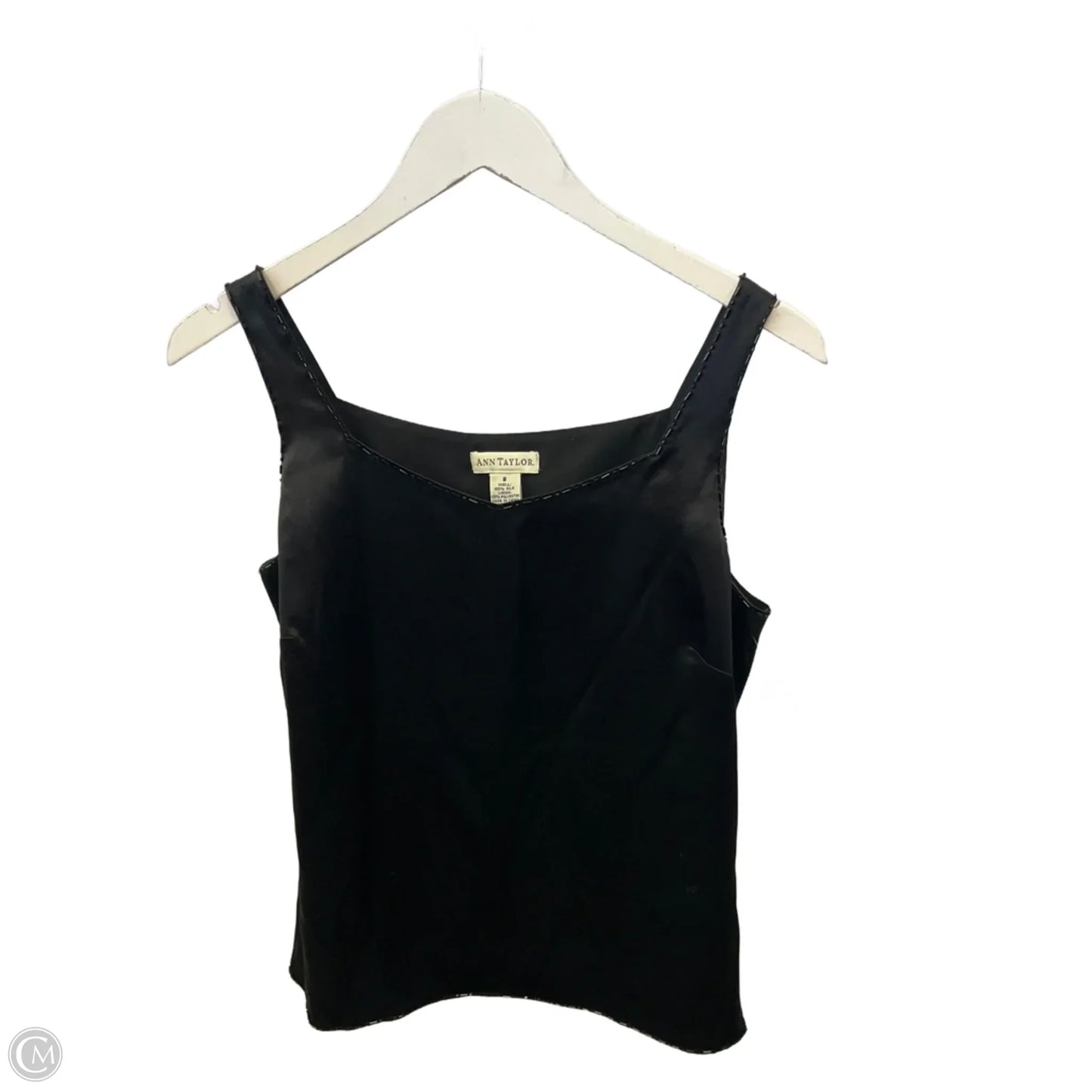 Top Sleeveless By Ann Taylor In Black, Size: S