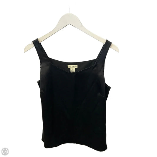 Top Sleeveless By Ann Taylor In Black, Size: S