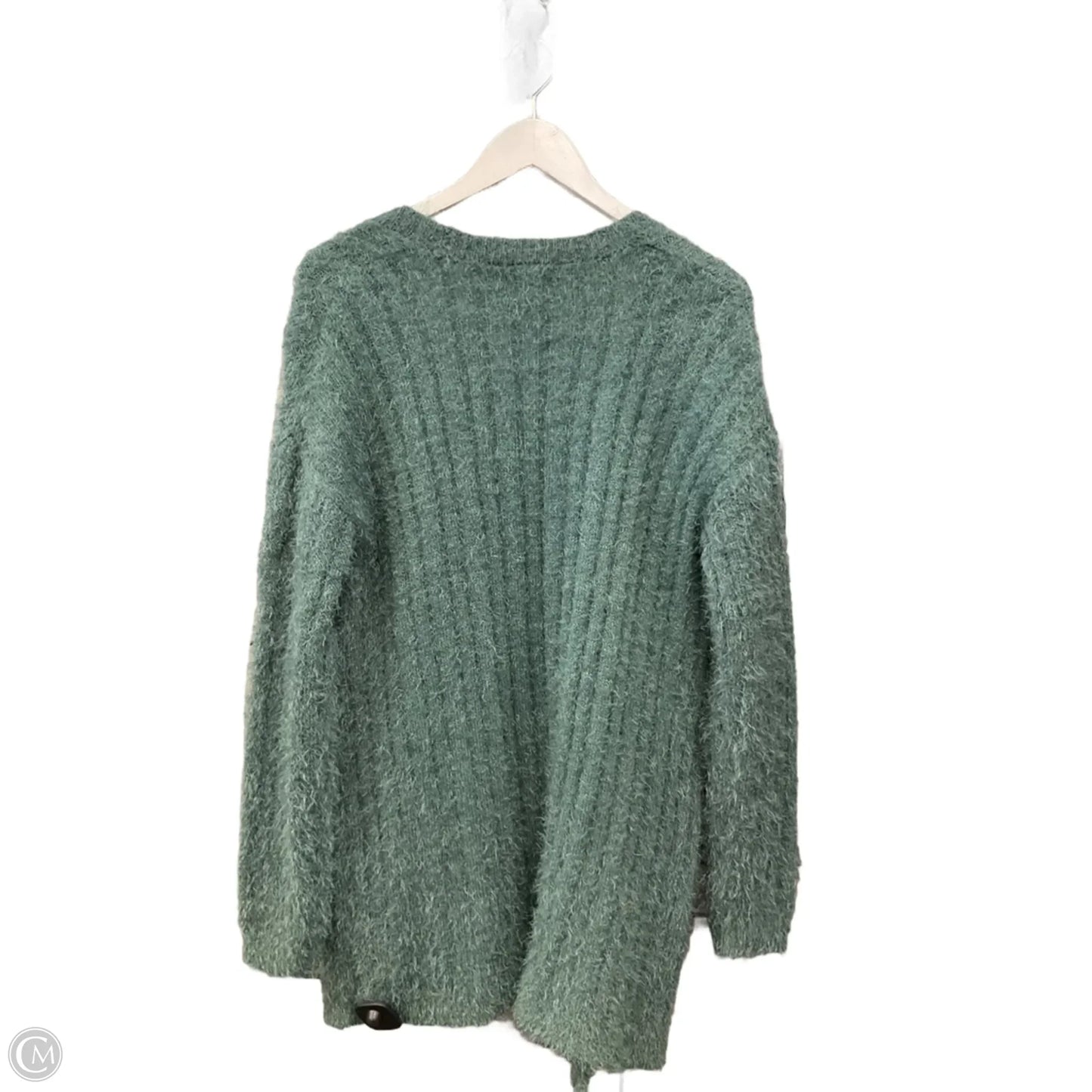 Sweater Cardigan By Hippie Rose In Green, Size: S