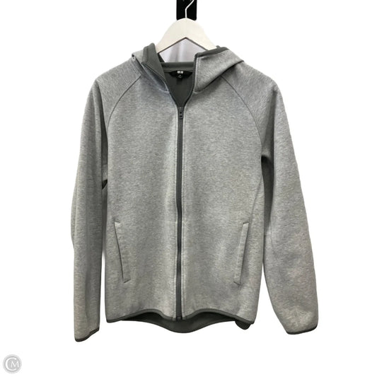 Athletic Jacket By Clothes Mentor In Grey, Size: M