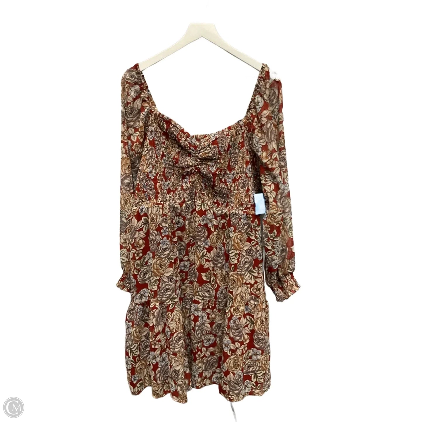 Dress Casual Short By Maurices In Orange, Size: 3x