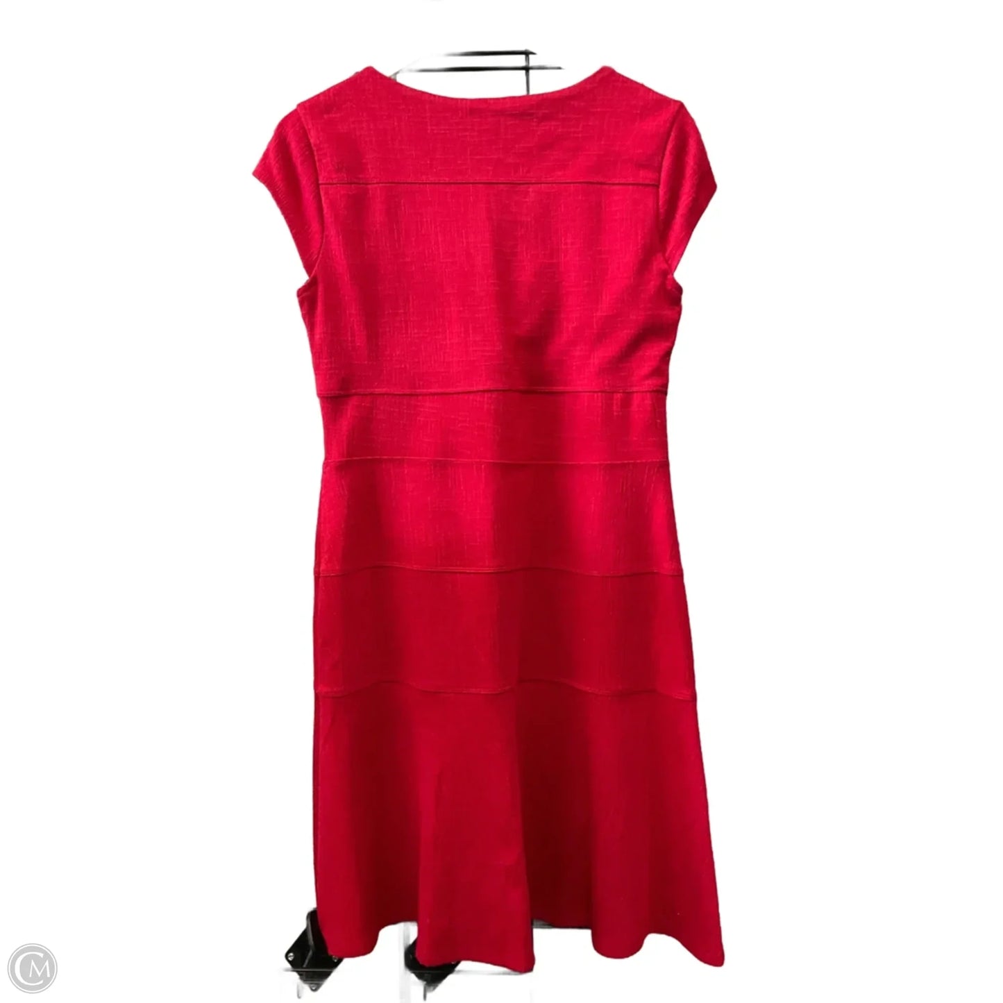 Dress Casual Short By Enfocus In Red, Size: S