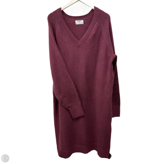 Dress Casual Short By Old Navy In Maroon, Size: Xl