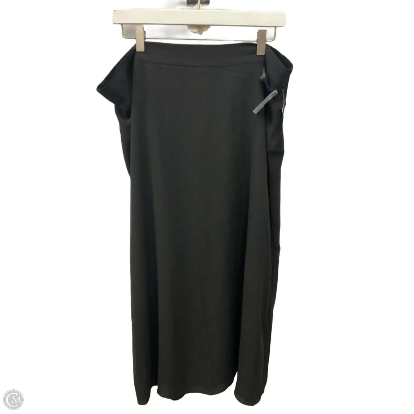 Skirt Midi By Vince Camuto In Black, Size: Xxl
