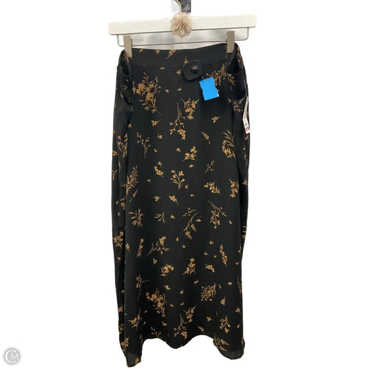 Skirt Midi By Vince Camuto In Black & Brown, Size: Xxl