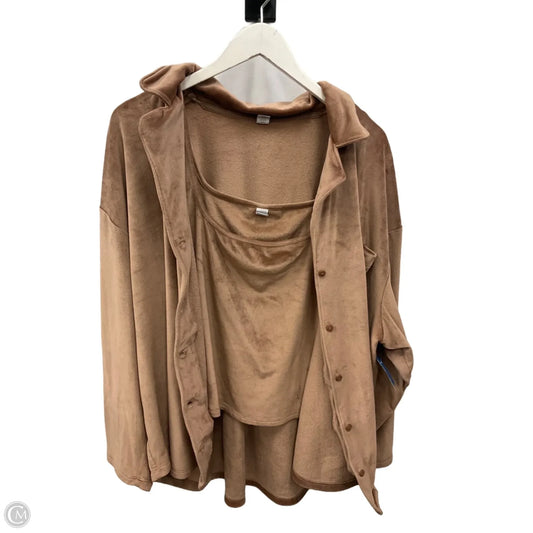 Lounge Set Pants By Old Navy In Tan, Size: Xxl