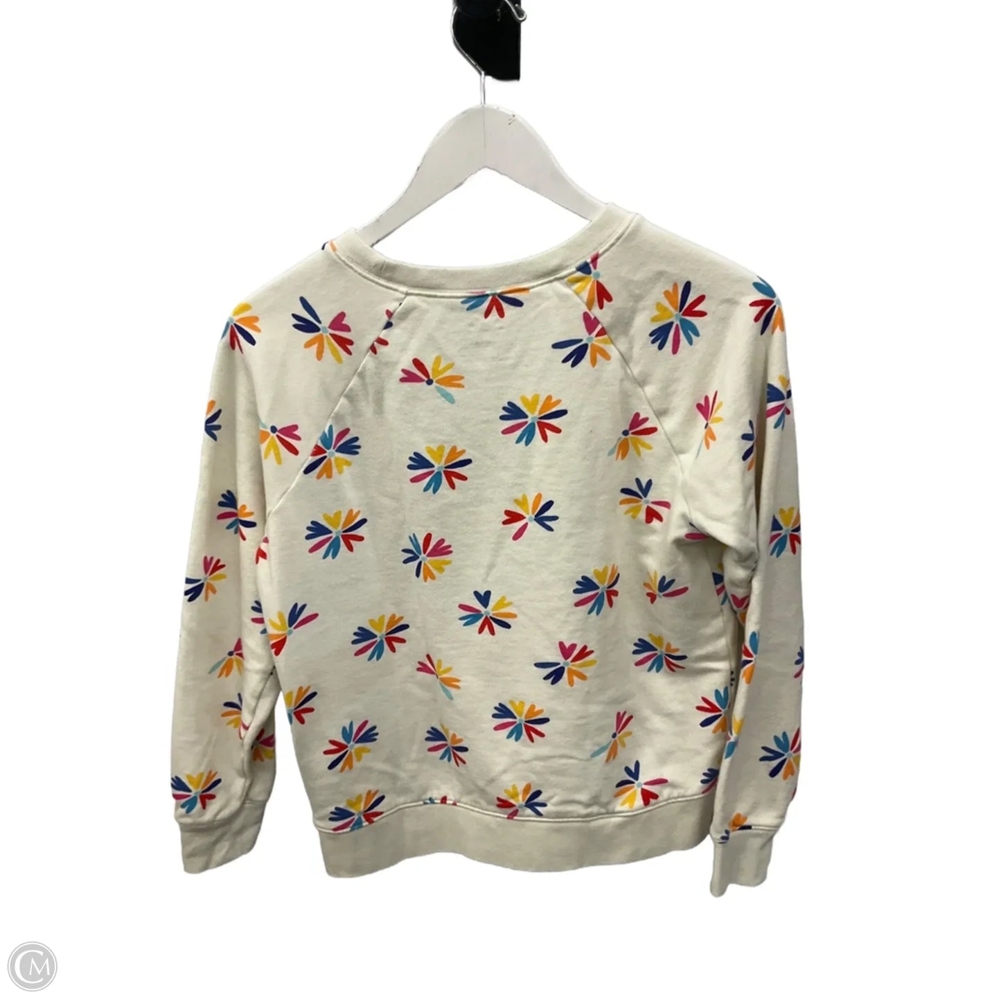 Top Long Sleeve By Clothes Mentor In Cream, Size: S