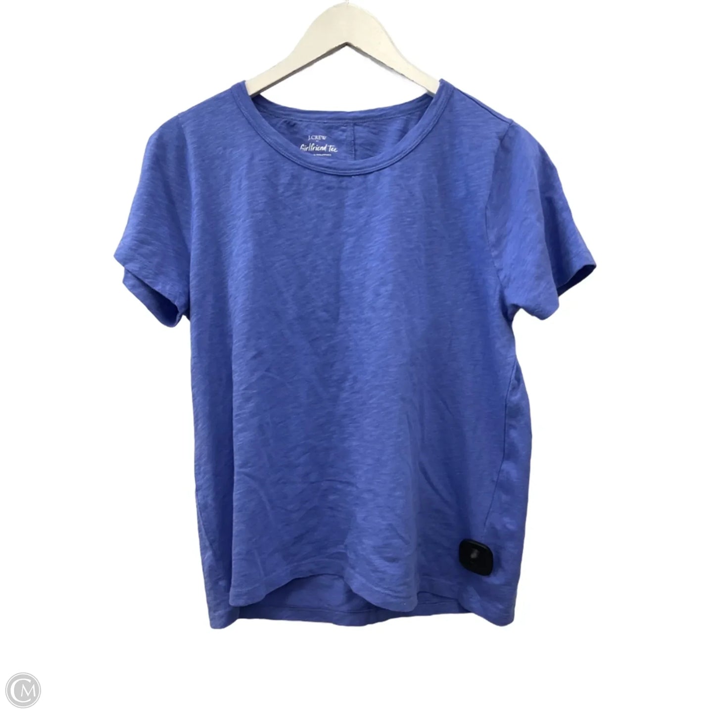 Top Short Sleeve Basic By J. Crew In Blue, Size: L