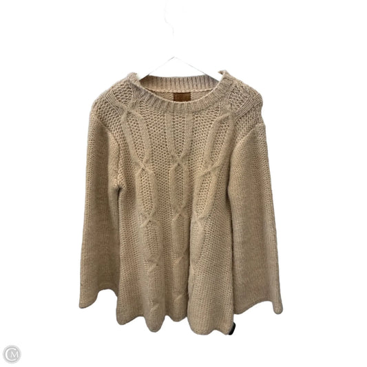 Sweater By Pol In Tan, Size: M