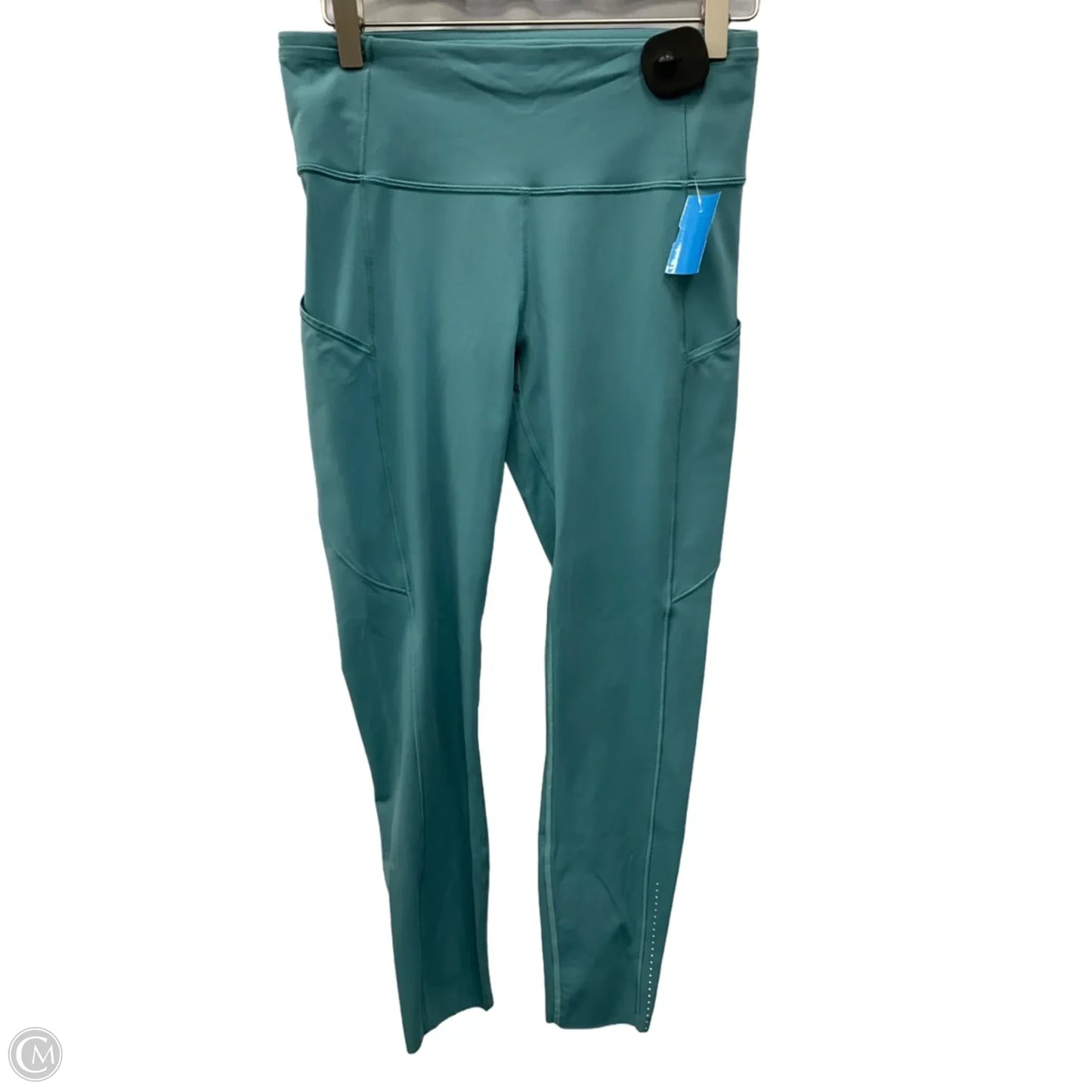 Athletic Leggings By Lululemon In Green, Size: 8