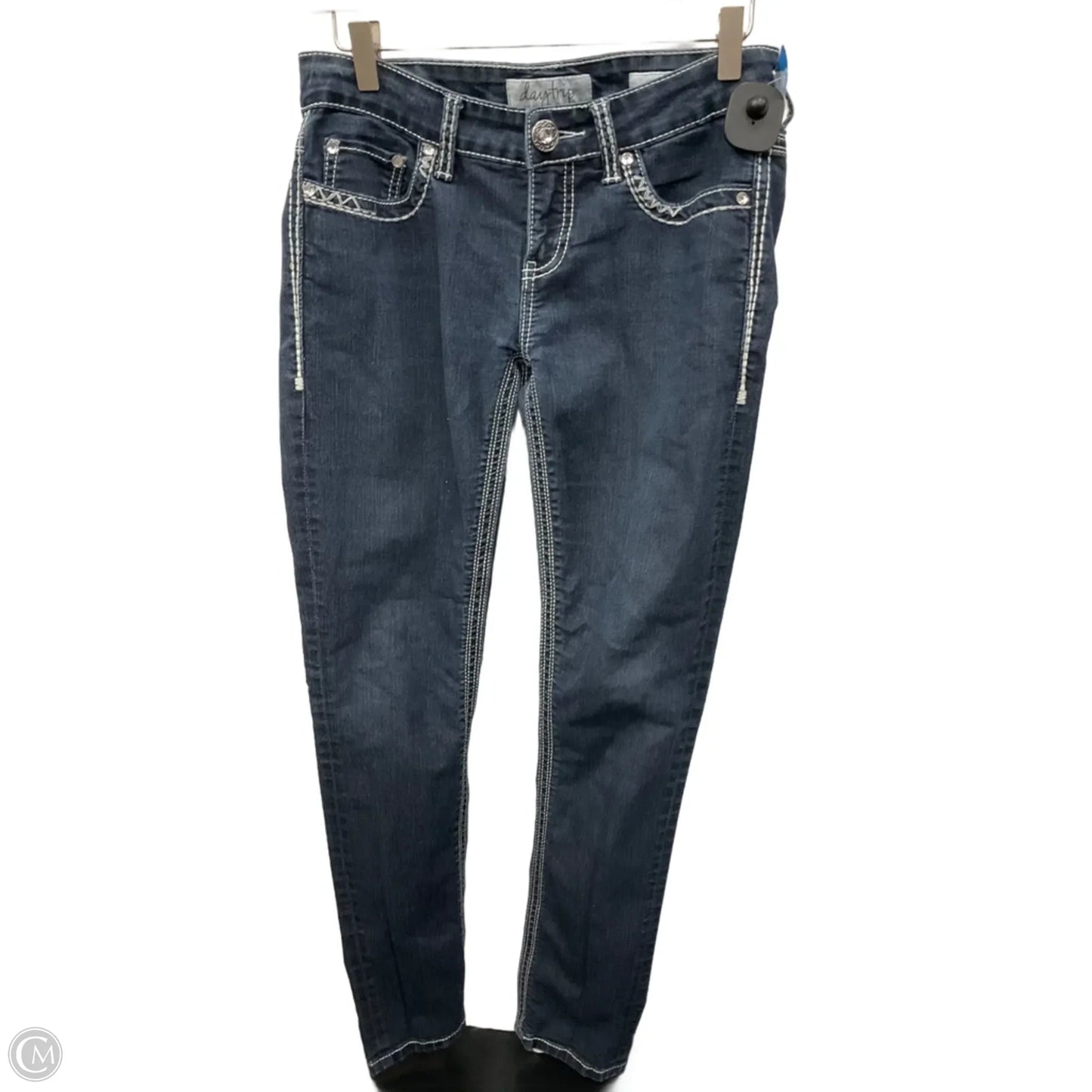 Jeans Skinny By Daytrip In Blue Denim, Size: 6