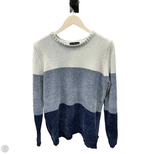 Top Long Sleeve By Karen Scott In Blue, Size: L