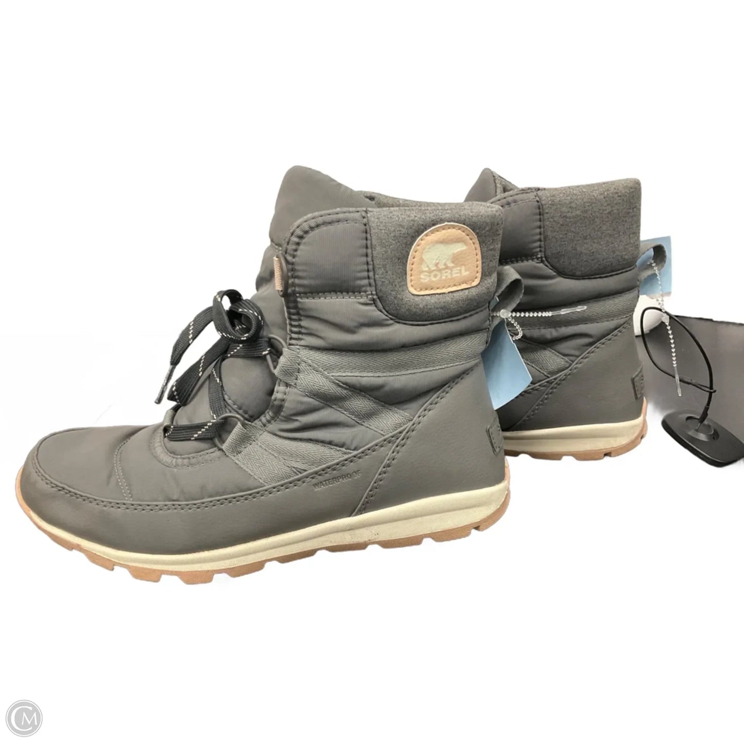 Boots Ankle Flats By Sorel In Grey, Size: 8