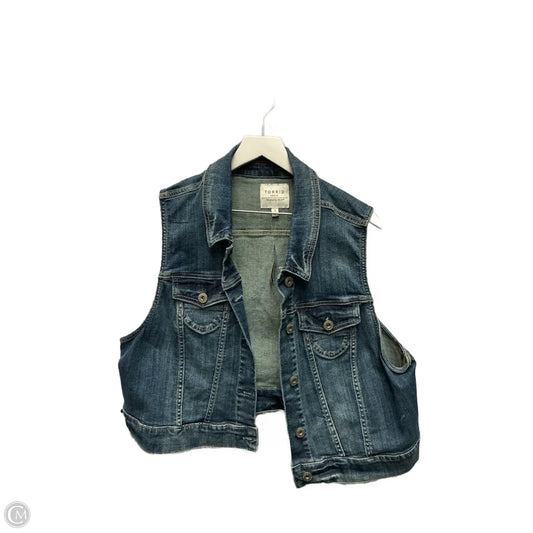 Vest Other By Torrid In Blue Denim, Size: 2x