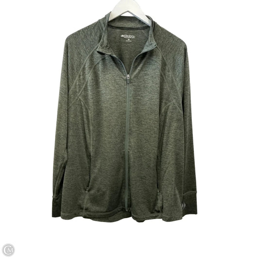 Athletic Jacket By Ideology In Green, Size: 3x