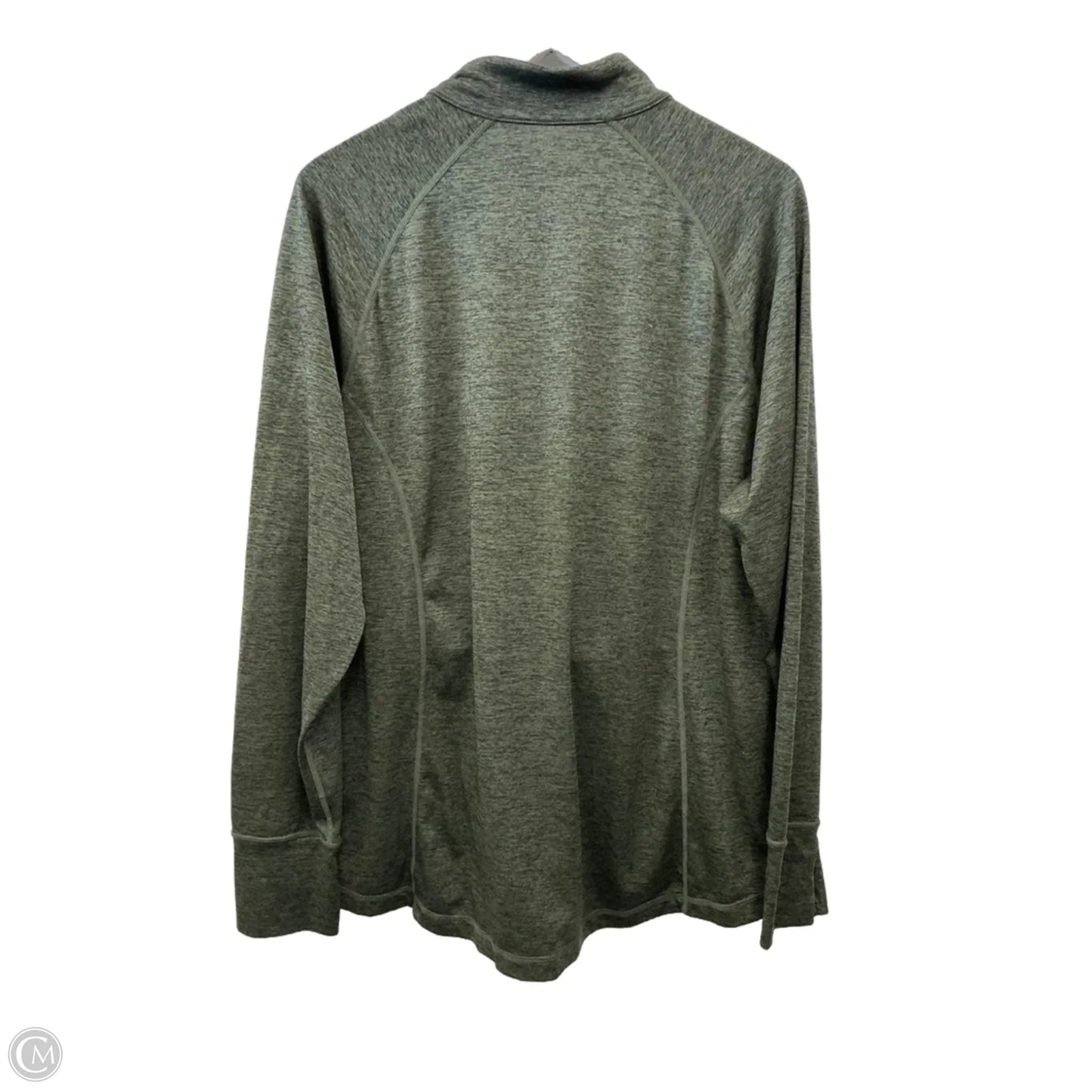 Athletic Jacket By Ideology In Green, Size: 3x