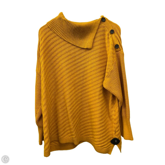 Sweater By Style And Company In Gold, Size: 3x