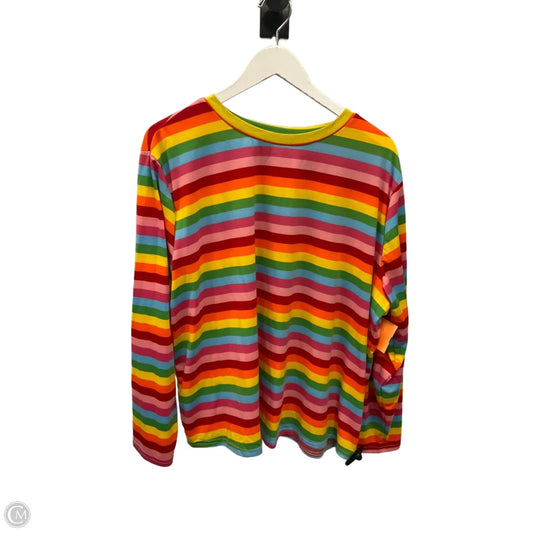 Top Long Sleeve Basic By Shein In Multi-colored, Size: 3x