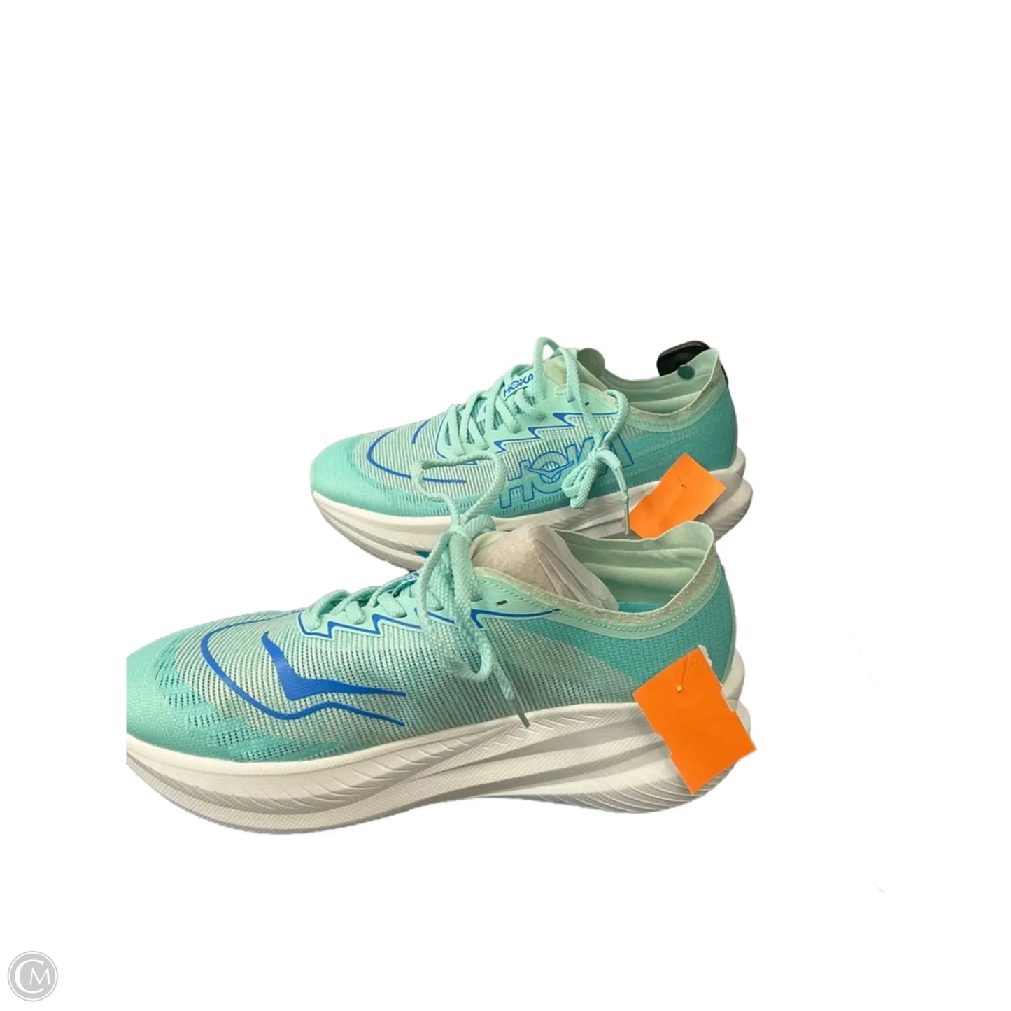 Shoes Athletic By Hoka In Green, Size: 11