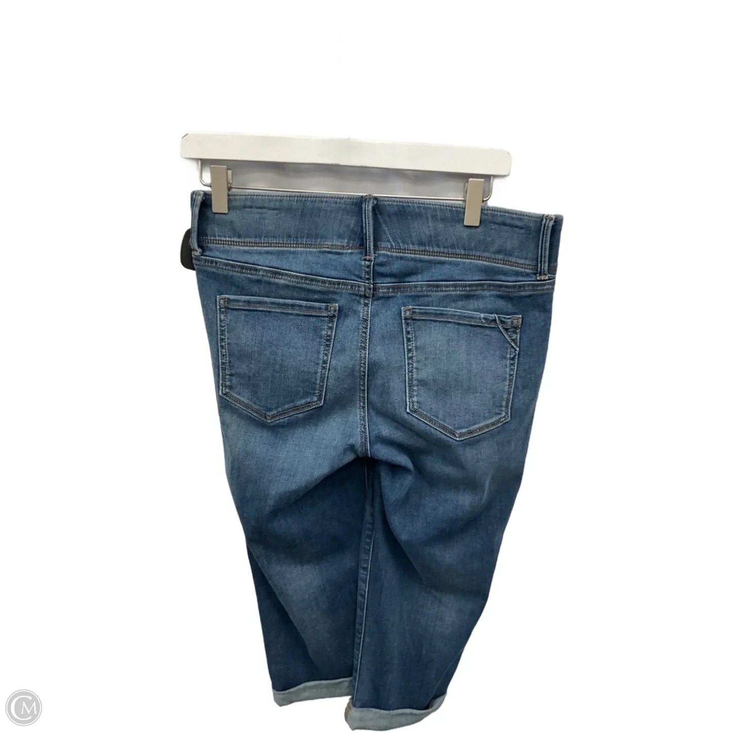 Capris By Apt 9 In Blue Denim, Size: 10p