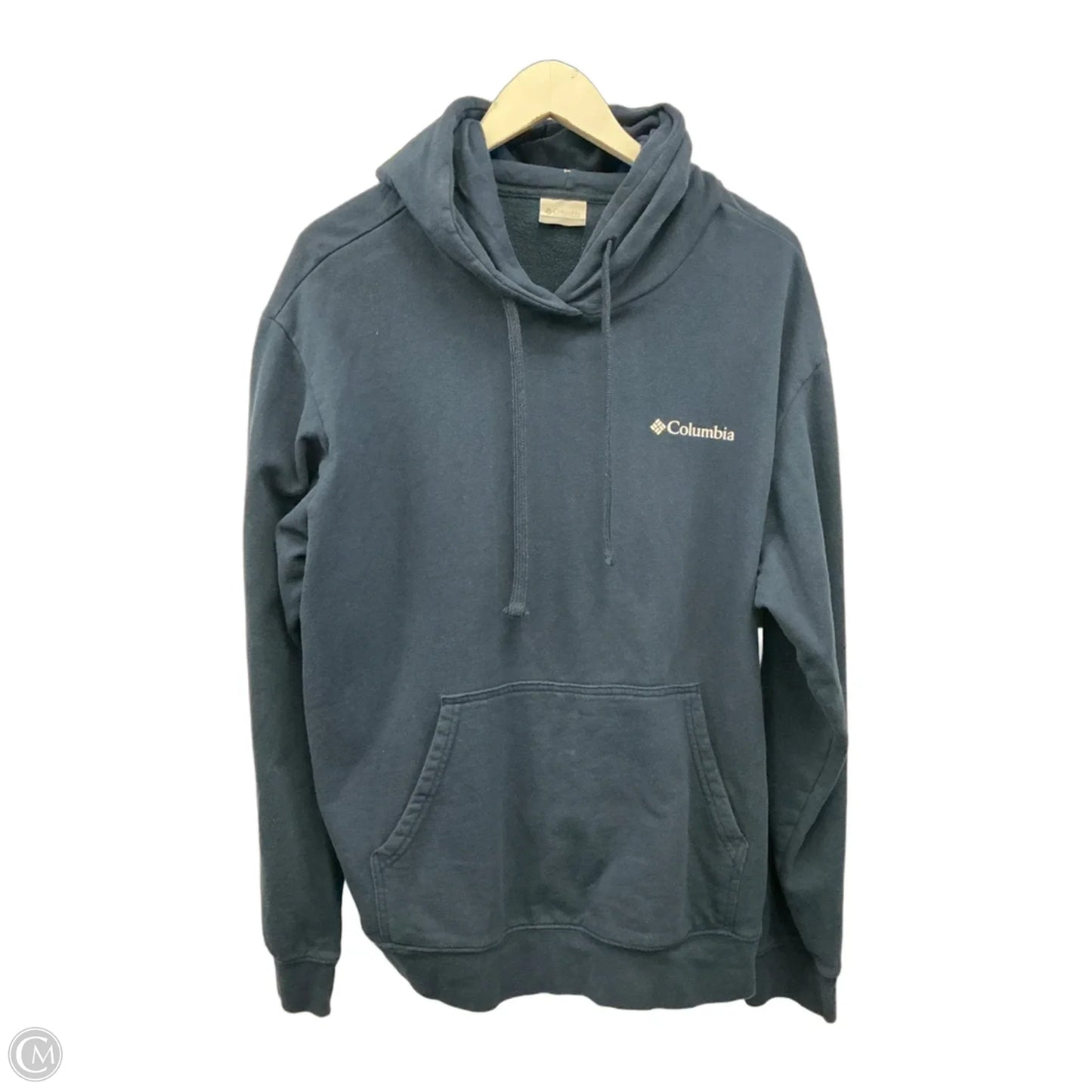 Sweatshirt Hoodie By Columbia In Navy, Size: L