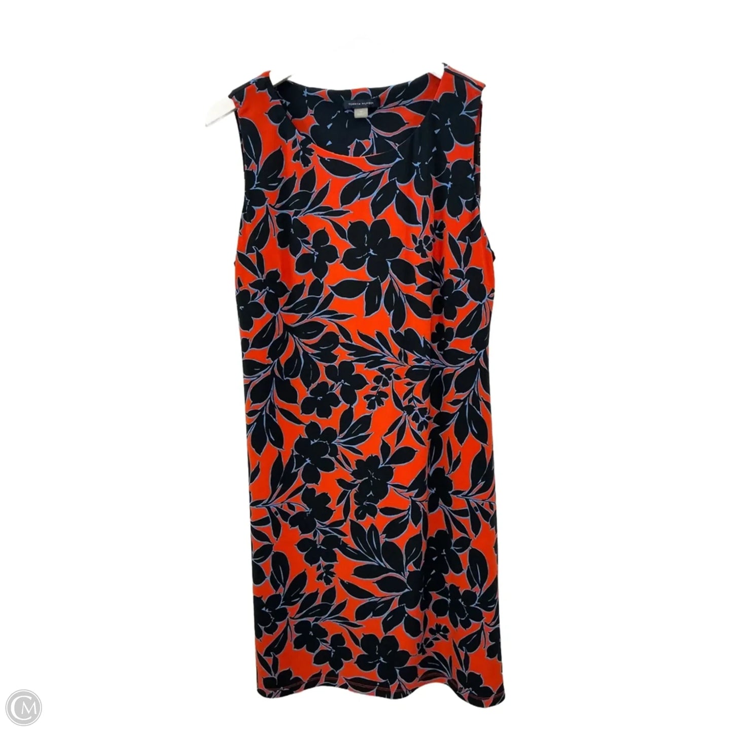 Dress Casual Short By Tommy Hilfiger In Blue & Orange, Size: L