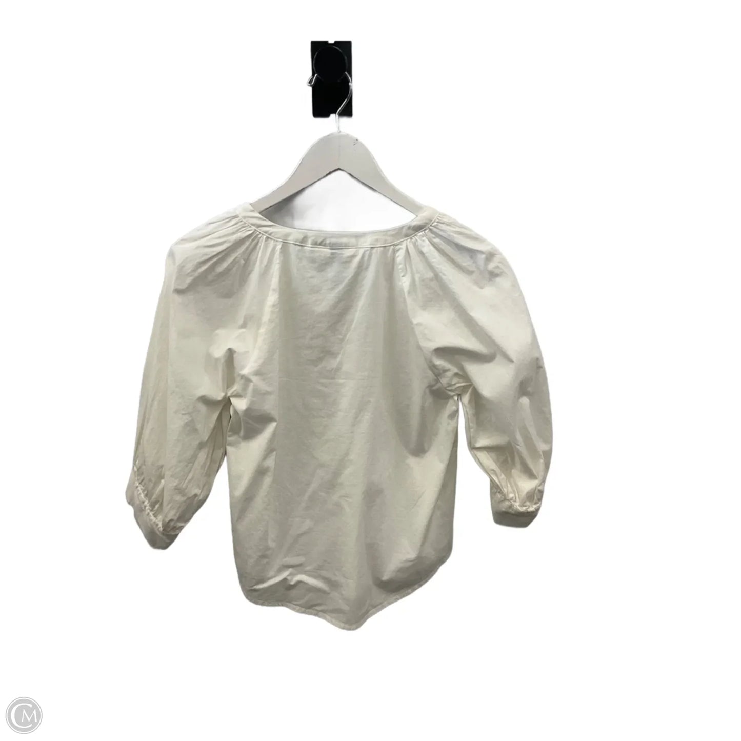 Top 3/4 Sleeve Basic By Universal Thread In White, Size: Xs