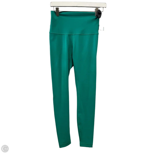 Athletic Leggings By Lululemon In Green, Size: 6