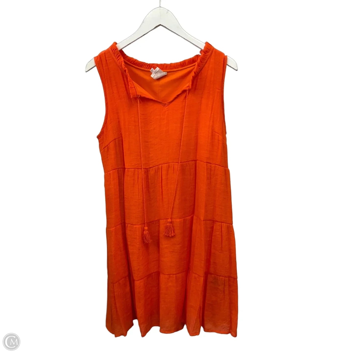 Dress Casual Short By Naif In Orange, Size: L