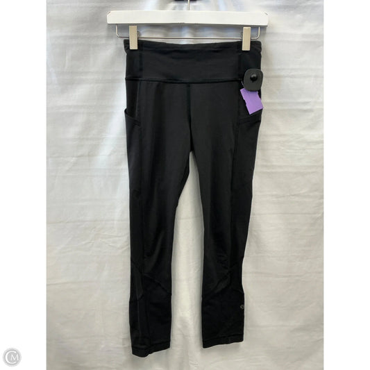 Athletic Leggings By Lululemon In Black, Size: 2