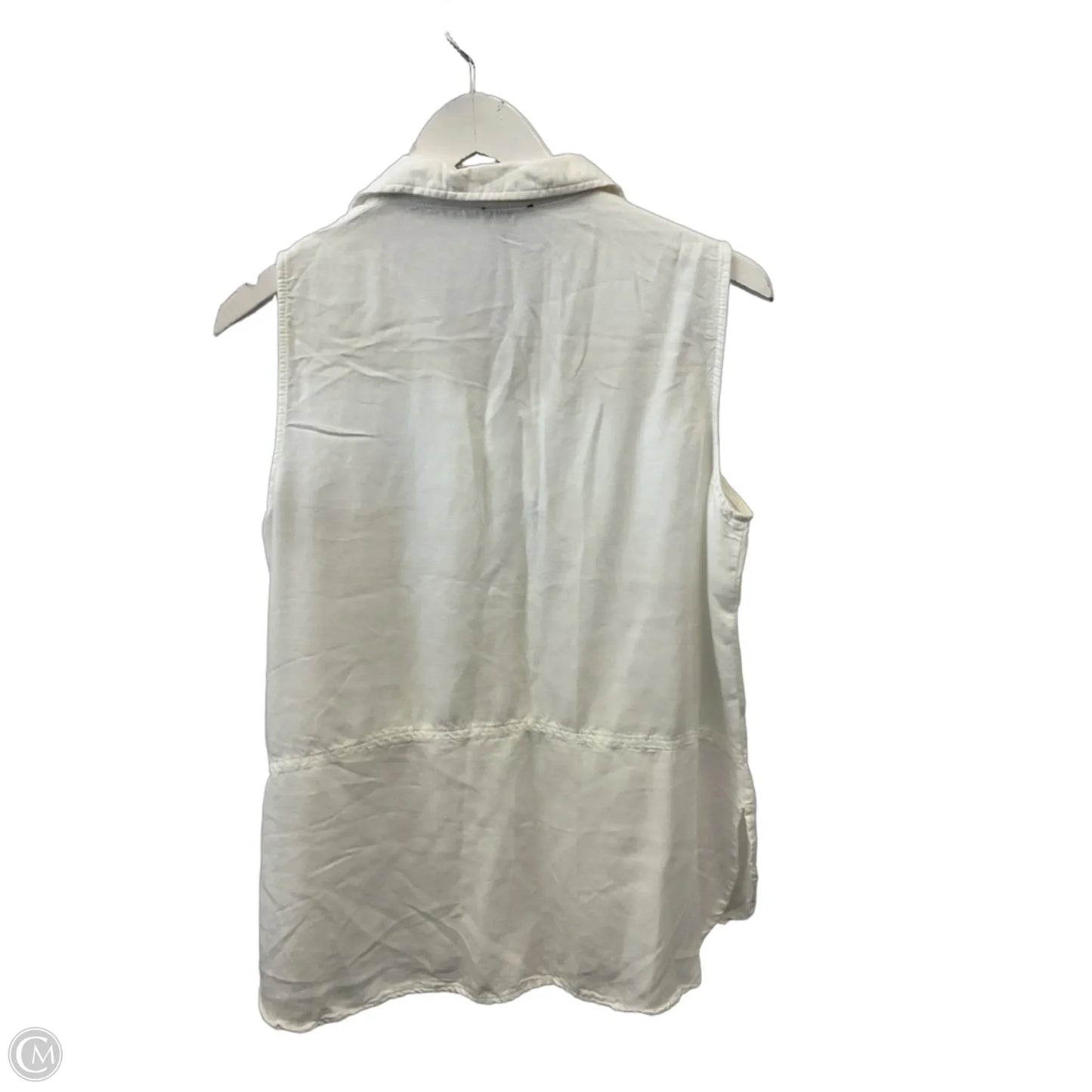 Top Sleeveless By Jones New York In White, Size: M