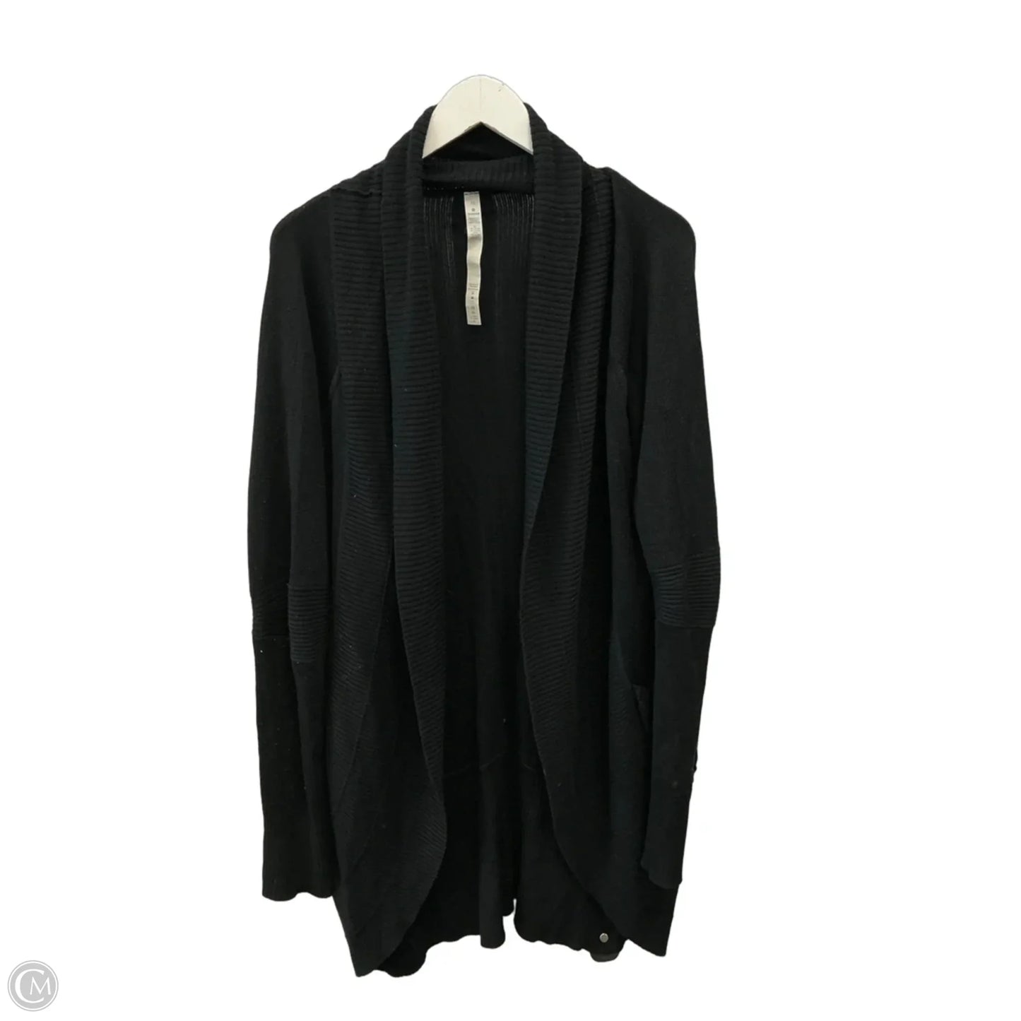 Sweater Cardigan By Lululemon In Black, Size: M