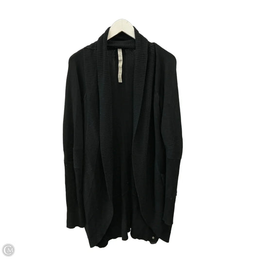 Sweater Cardigan By Lululemon In Black, Size: M
