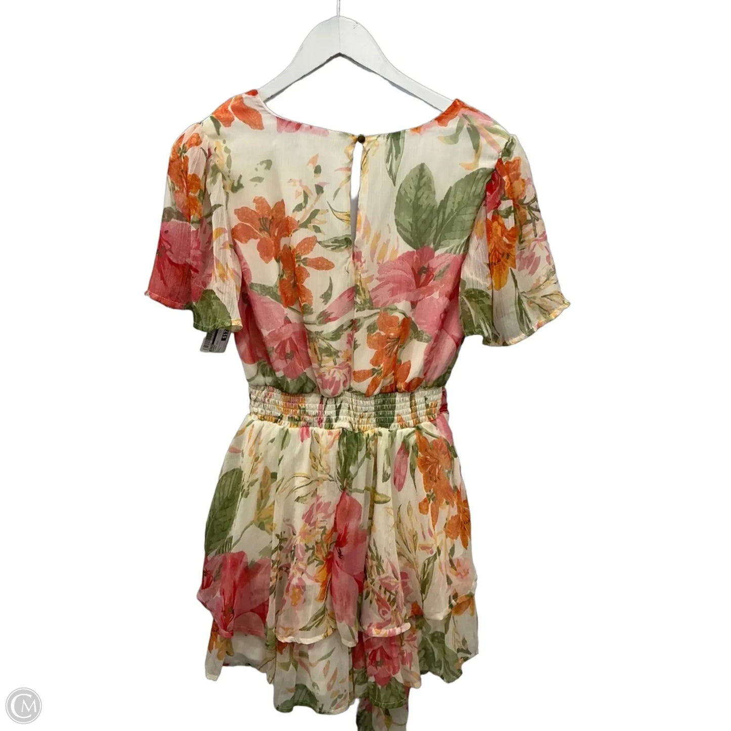 Romper By Blush In Floral Print, Size: L