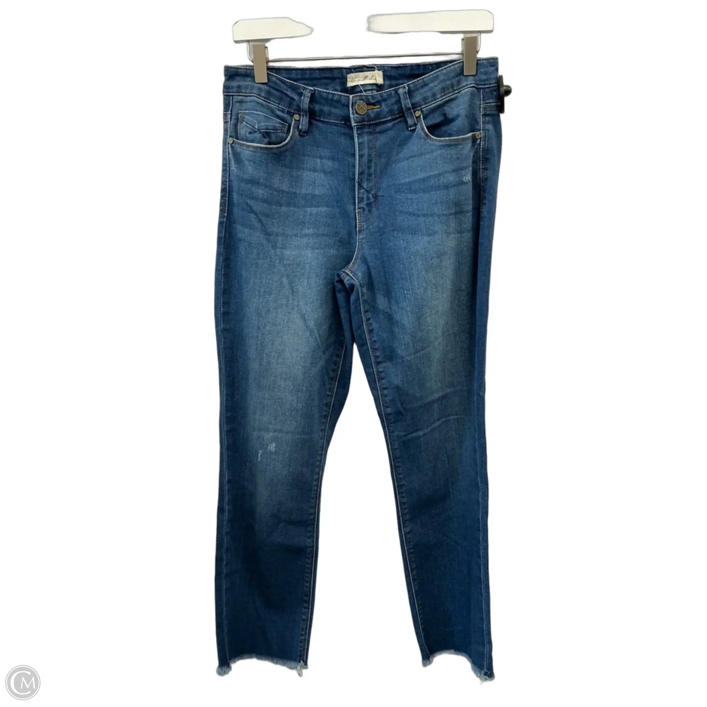 Jeans Straight By Clothes Mentor In Blue Denim, Size: 8