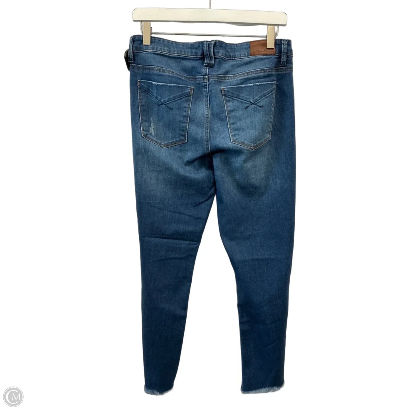 Jeans Straight By Clothes Mentor In Blue Denim, Size: 8