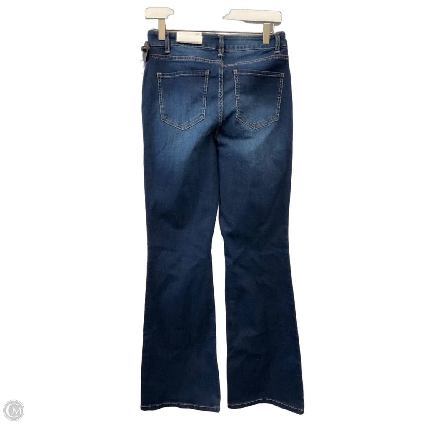 Jeans Flared By Royalty In Blue Denim, Size: 6