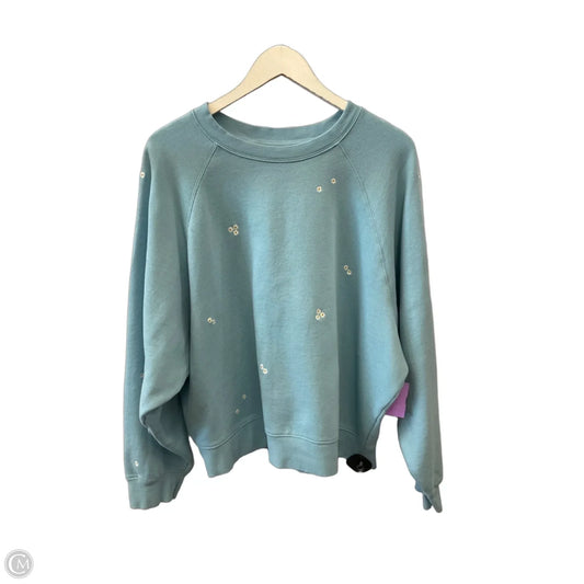 Sweatshirt Collar By Old Navy In Blue, Size: Xl