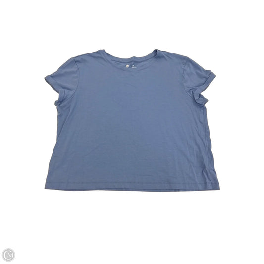 Top Short Sleeve Basic By Sundry In Blue, Size: L