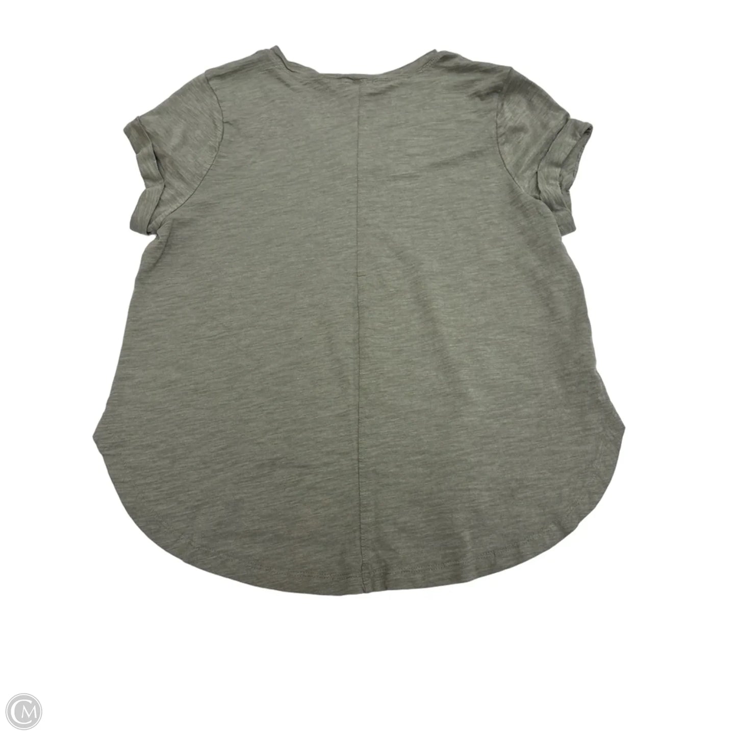 Top Short Sleeve Basic By Eddie Bauer In Green, Size: M