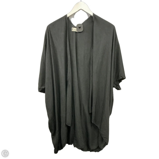 Kimono By Clothes Mentor In Black, Size: Osfm
